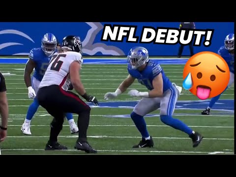 Aidan Hutchinson ‘SCARY’ NFL Debut 🥵 Falcons Vs Lions Preseason highlights