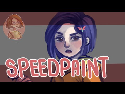 Coraline Coloboración con Miriam Arceo Ilustraciones [SPEEDPAINT]