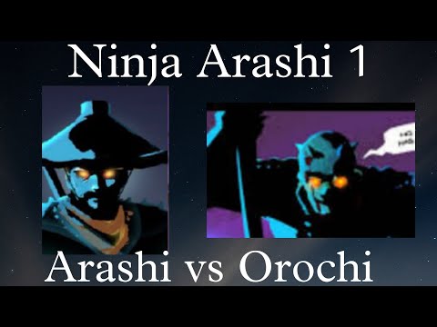 Ninja Arashi 1 Arashi vs Orochi by mh games|watch till end|subscribe for more