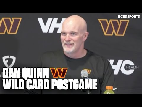 Dan Quinn believes close games in regular season prepared the Commanders for intense playoff moments