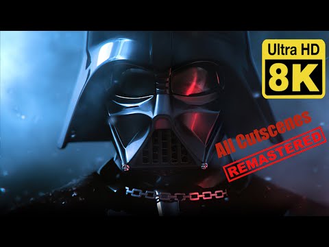 Star Wars: The Force Unleashed | The Movie 8K (Remastered with Neural Network AI)