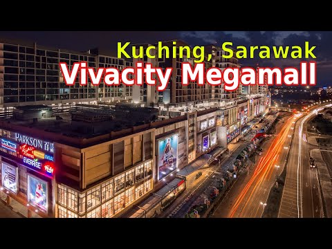 Kuching 2023 | Vivacity Megamall | Walking Tour