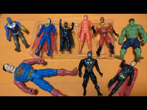 UNBOXING AVENGERS' TOYS -Action Figures -Cheap Price -Captain America, Thanos, Hulk, Spiderman -Toys