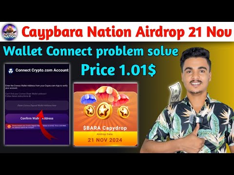 Capybara Nation Airdrop Price $5 | Capybara Nation Airdrop Wallet Connect | Capybara Airdrop listing