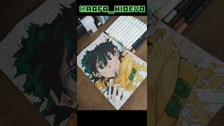 Drawing Deku | My Hero Academia#shorts#bokunohero#midoriya#bokunoheroseason7#myheroacademia#deku