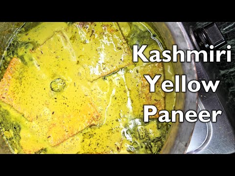 Kashmiri  Leider Chaman | Chaman Kaliya | Yellow Paneer