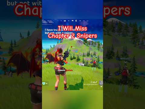 I will miss Chapter2 Snipers  #fortnite #fortniteclips #fortnitesniping #sniping #gamergirl #shorts