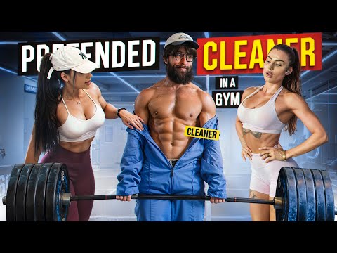 She can't say No to CLEANER  | Anatoly GYM PRANK #28