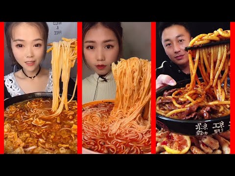 면 먹방 중국 먹방 中國モッパン 声控咀嚼音中國吃播  | MUKBANG CHINESE FOOD | EATING SHOW NOODLE MUKBANG | Ep63