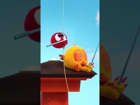 Fishing is good, balancing is better #chicky | Chicky Cartoon in English for Kids