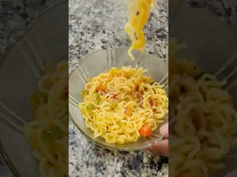 Maggi noodles 🍜 #recipe #asmrfood  #quickrecipe