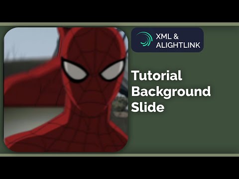 Tutorial Background Slide | Alight Motion