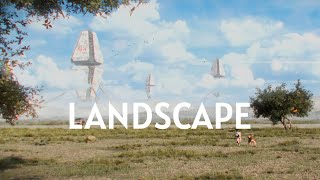 The White Towers | Landscape in Blender Geometry Nodes | 4K Breakdown