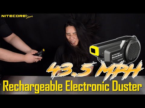 (Discontinued) Nitecore Rechargeable Duster - BlowerBaby - PC and Camera Cleaning