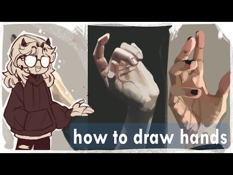 How to draw hands// tips and tricks