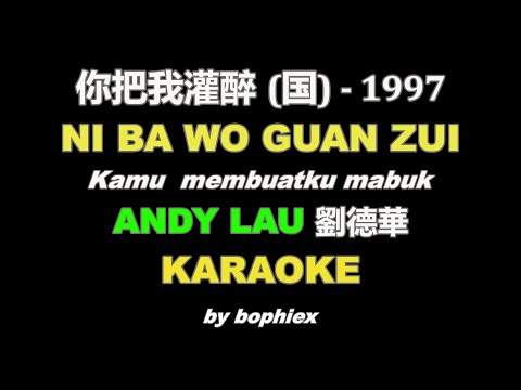 Andy Lau - NI BA WO GUAN ZUI  (no vocal)