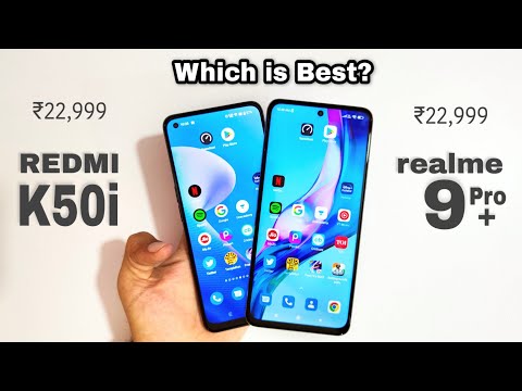 Redmi K50i vs realme 9 pro plus Speed Test & Comparison | Unbelievable Test 🔥