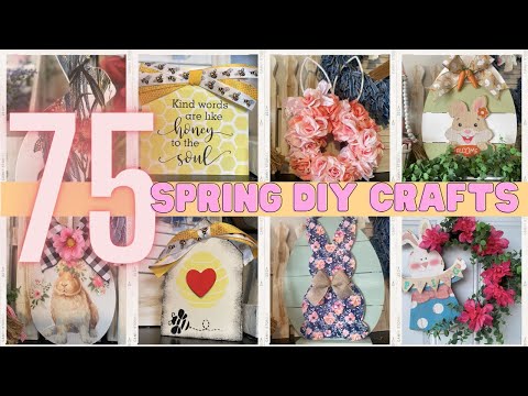 75 Absolutely Stunning Spring DIY Crafts