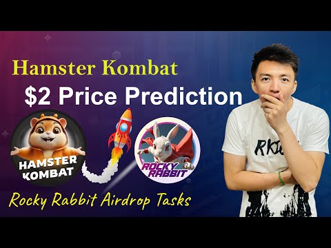 Hamster Kombat Price Prediction $2 after Listing | Rocky Rabbit Airdrop Tasks | Hamster Kombat News