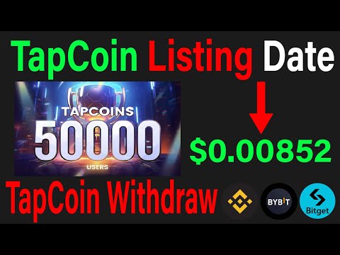 TapCoin Listing Date | TapCoin Price Prediction | Tapcoin Airdrop Ke Kitne Paise Milenge | #crypto