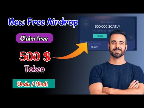 Claim free 500 $ Token | signup bonus instant withdraw | New free crypto airdrop 2023  | Catly