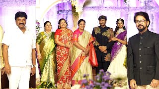 Political Leaders at Kothapalli Geetha Son Abhinay Tej Wedding Reception @tagtelugu