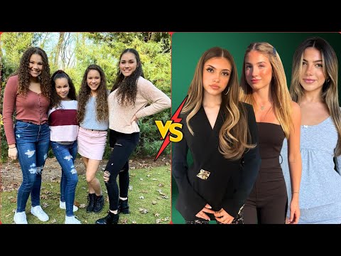 Haschak Sisters Vs The Quinn Sisters ⭐ Real Name And Ages 2024