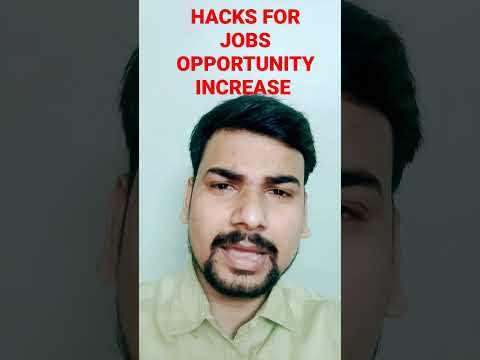 HACKS FOR JOB OPPORTUNITIES | INCREASE YOUR VISIBILITY | #cmastudents  #castudents #csstudent #jobs