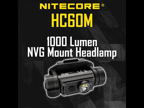 (Discontinued) HC60M 1000 Lumen NVG Mount Headlamp Short Video