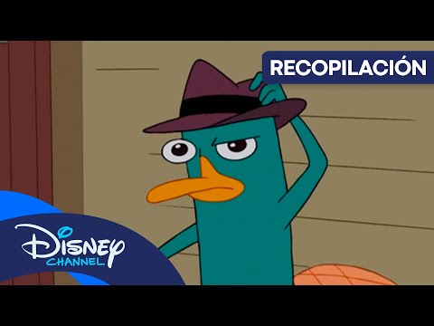 PHINEAS Y FERB: ¡Los mejores momentos de Perry el Ornitorrinco! 🦫🦆 | RECOPILACIÓN | @disneychannelES