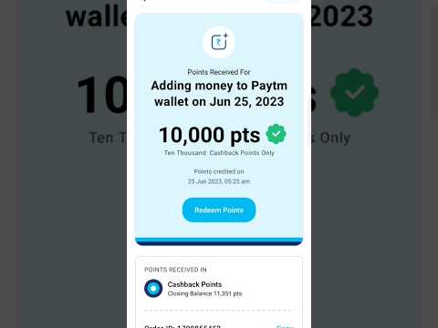 Paytm Hidden Offer||Get 10,000Paytm points=₹100 Telugu||#paytm #googlepay