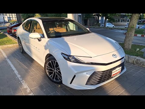 มาแล้ว!!ภายในดำ-น้ำตาล!! พาชม 2025 Toyota Camry 2.5 HEV Premium Luxury สีขาวมุกหลังคาดำภายในดำน้ำตาล