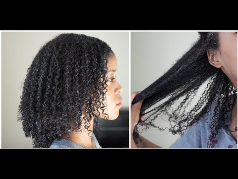 Deep Conditioning Routine on Natural Hair