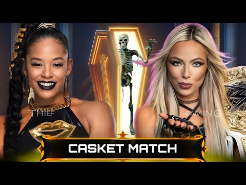 WWE 2K24 • Casket Match - Bianca Belair VS Liv Morgan | WWE