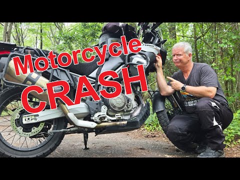 How I Crashed My Motorcycle - Aprilia Tuareg 660