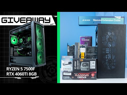 PC !Giveaway (Earn Points by Watching) - Building a $600 Gaming PC