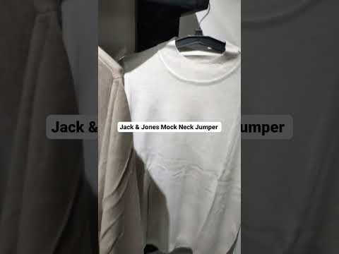 100% original Jack & Jones Mock Neck Jumper