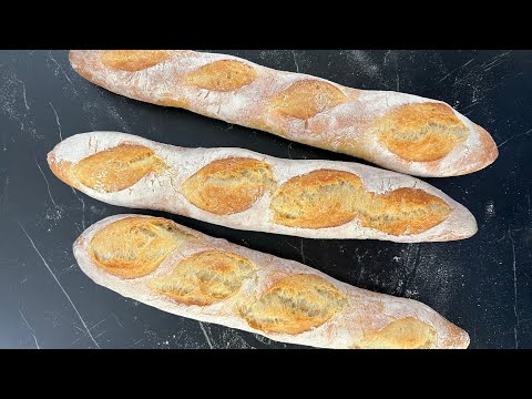 Quick & Easy Homemade Baguettes