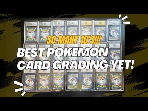 So Many Cards Hit a 10!!!  This is Why Pre-Grading is So Important.