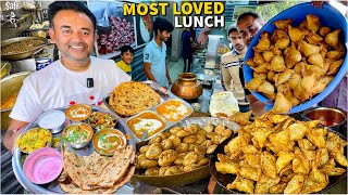 89/- HIGH-DEMAND Street Food India 😍 Ludhiana's Trending Punjabi Lunch