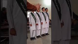 National anthem | Pakistan national anthem | Qoumi Tarana | #pakistan #youtubeshorts #viralvideo