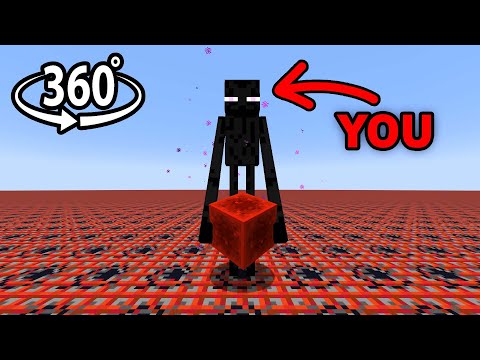 POV: you're an enderman holding a redstone block...