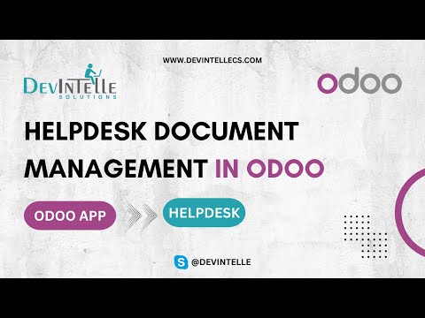 How to Helpdesk Document Management in Odoo