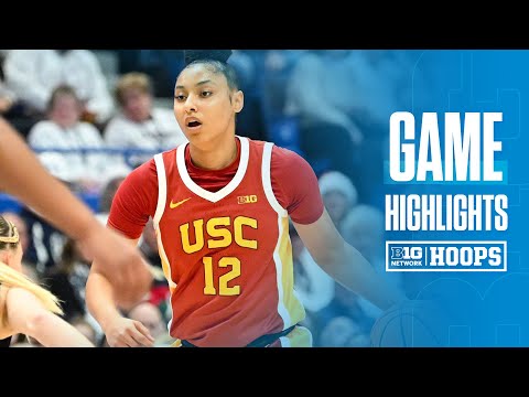 USC at Rutgers | Highlights | Big Ten Women's Basketball | 01/05/2025