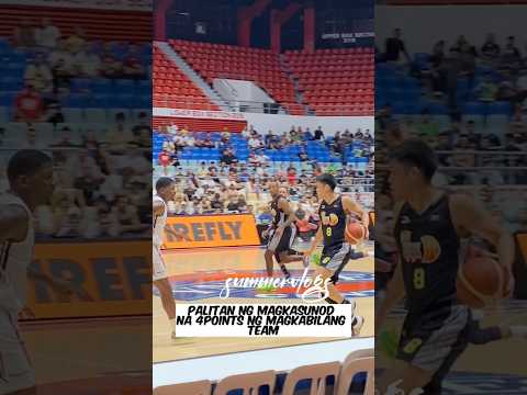 palitan ng magkasunod na 4 points ng magkabilang team#pba#tnttropanggiga #nlexroadwarriors /#pbalive