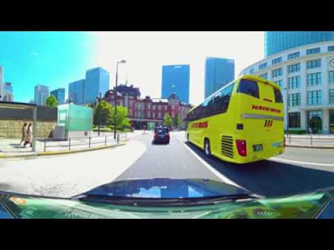 【VR360 8K】東京駅 周遊【東京ドライブ / TOKYO DRIVE】