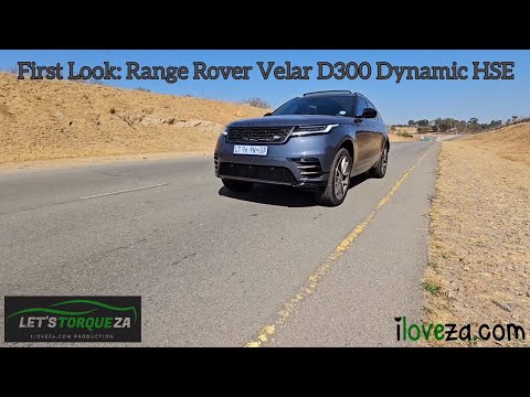 First Look: 2024 Range Rover Velar D300 #LetsTorqueZA #MotoringFamily #iloveza❤️🇿🇦 #AfterFajrGrind