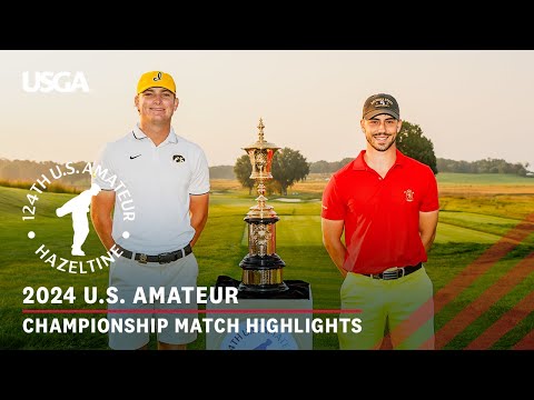 2024 U.S. Amateur Championship Highlights: Noah Kent vs. Jose Luis Ballester | Every Televised Shot