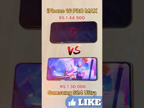 "iPhone 16 Pro Max😈 vs Samsung S24 Ultra: Free Fire Test Showdown"