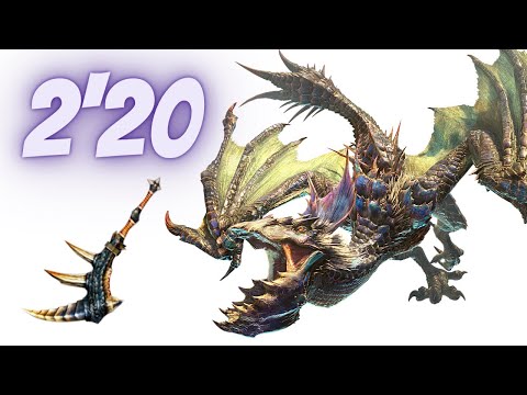 MHW Iceborne Yian Garuga 2'20 Long Sword